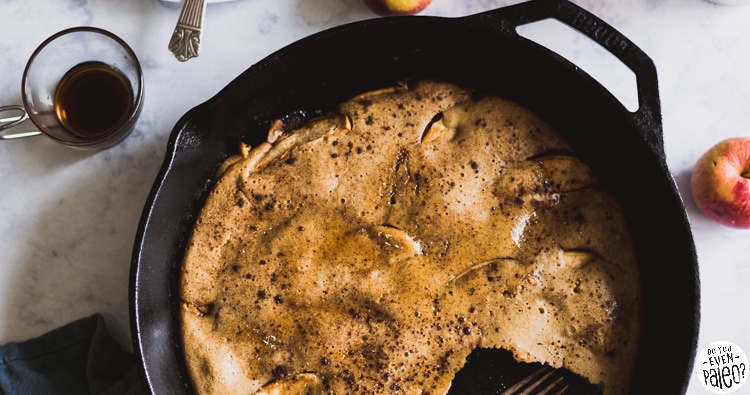 Paleo German Apple Pancake | DoYouEvenPaleo.net