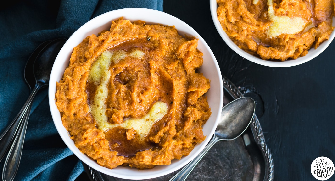 Paleo Maple Butter Sweet Potato Mash Recipe | DoYouEvenPaleo.net
